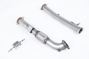 MILLTEK - Sport Downpipe & Sports Cat - Ford Focus Mk2 ST 225 (2005-2010)