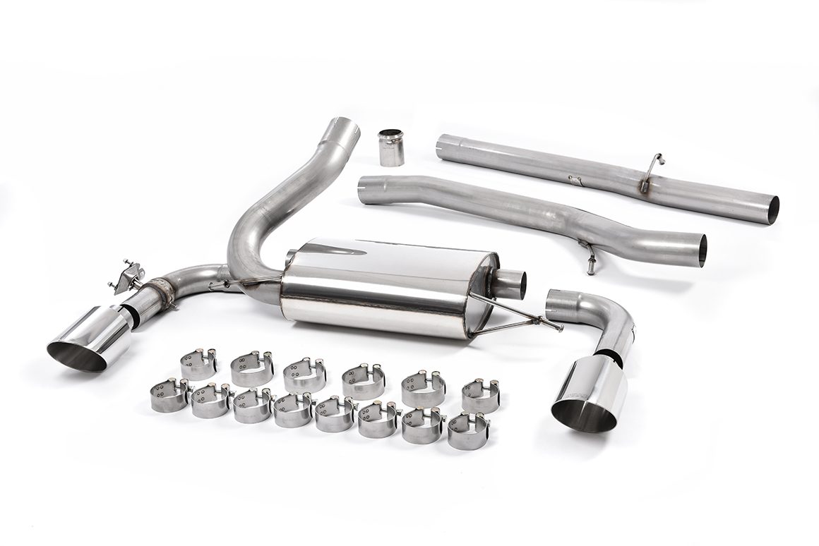MILLTEK - Sport Exhaust System - Ford Focus Mk3 RS litre (2016-2018) 1 MILLTEK - Sport Exhaust System - Ford Focus Mk3 RS litre (2016-2018)