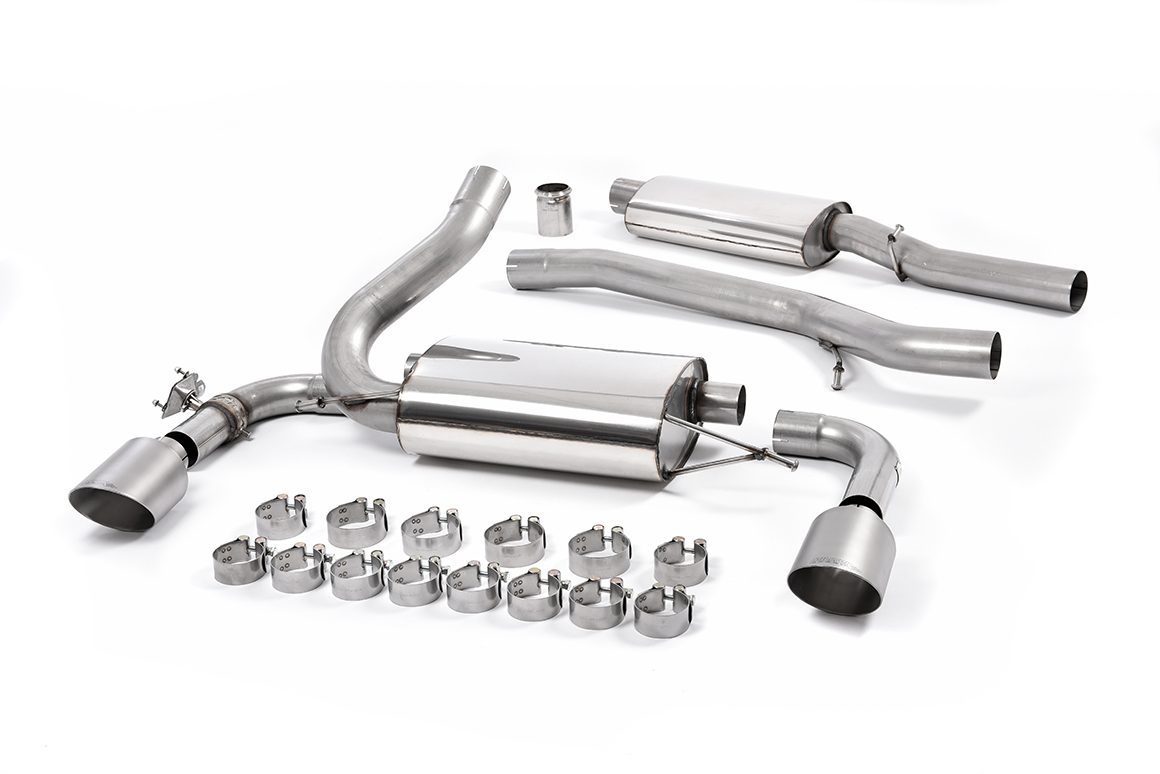 MILLTEK - Sport Exhaust System - Ford Focus Mk3 RS litre (2016-2018) 1 MILLTEK - Sport Exhaust System - Ford Focus Mk3 RS litre (2016-2018)