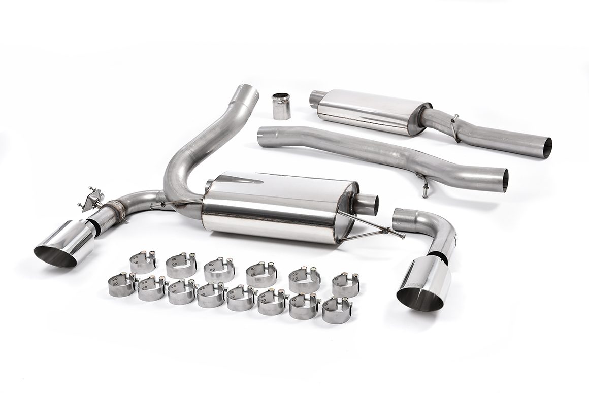 MILLTEK - Sport Exhaust System - Ford Focus Mk3 RS litre (2016-2018) 1 MILLTEK - Sport Exhaust System - Ford Focus Mk3 RS litre (2016-2018)