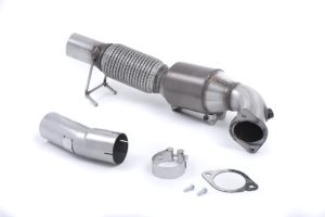 MILLTEK - Sport Downpipe & Sports Cat - Ford Focus Mk3 RS 2.3 litre (2016-2018)