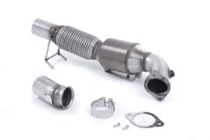 MILLTEK - Sport Downpipe & Sports Cat - Ford Focus Mk3 RS 2.3 litre (2016-2018)