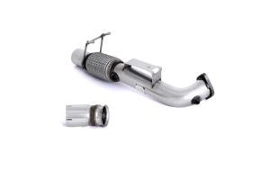 MILLTEK - Sport Downpipe & Sports Cat - Ford Focus Mk3 RS 2.3 litre (2016-2018)