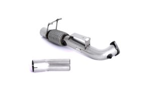 MILLTEK - Sport Downpipe & Sports Cat - Ford Focus Mk3 RS 2.3 litre (2016-2018)