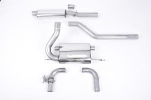 MILLTEK - Sport Exhaust System - Ford Focus Mk3 RS litre (2016-2018)