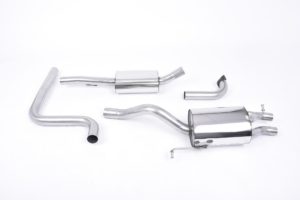 MILLTEK - Sport Exhaust System - Ford Fiesta Mk7 Mk7.5 EcoBoost (2013-2017)