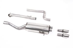 MILLTEK - Sport Exhaust System - Ford Fiesta Mk7 ST EcoBoost (2014)