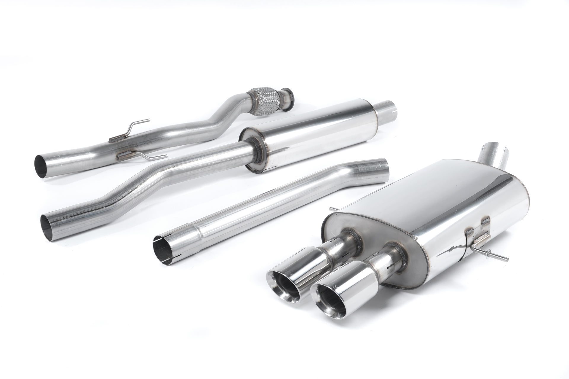 MILLTEK - Sport Exhaust System - Mini Cooper S R56 R58 (2006-2014) 1 MILLTEK - Sport Exhaust System - Mini Cooper S R56 R58 (2006-2014)