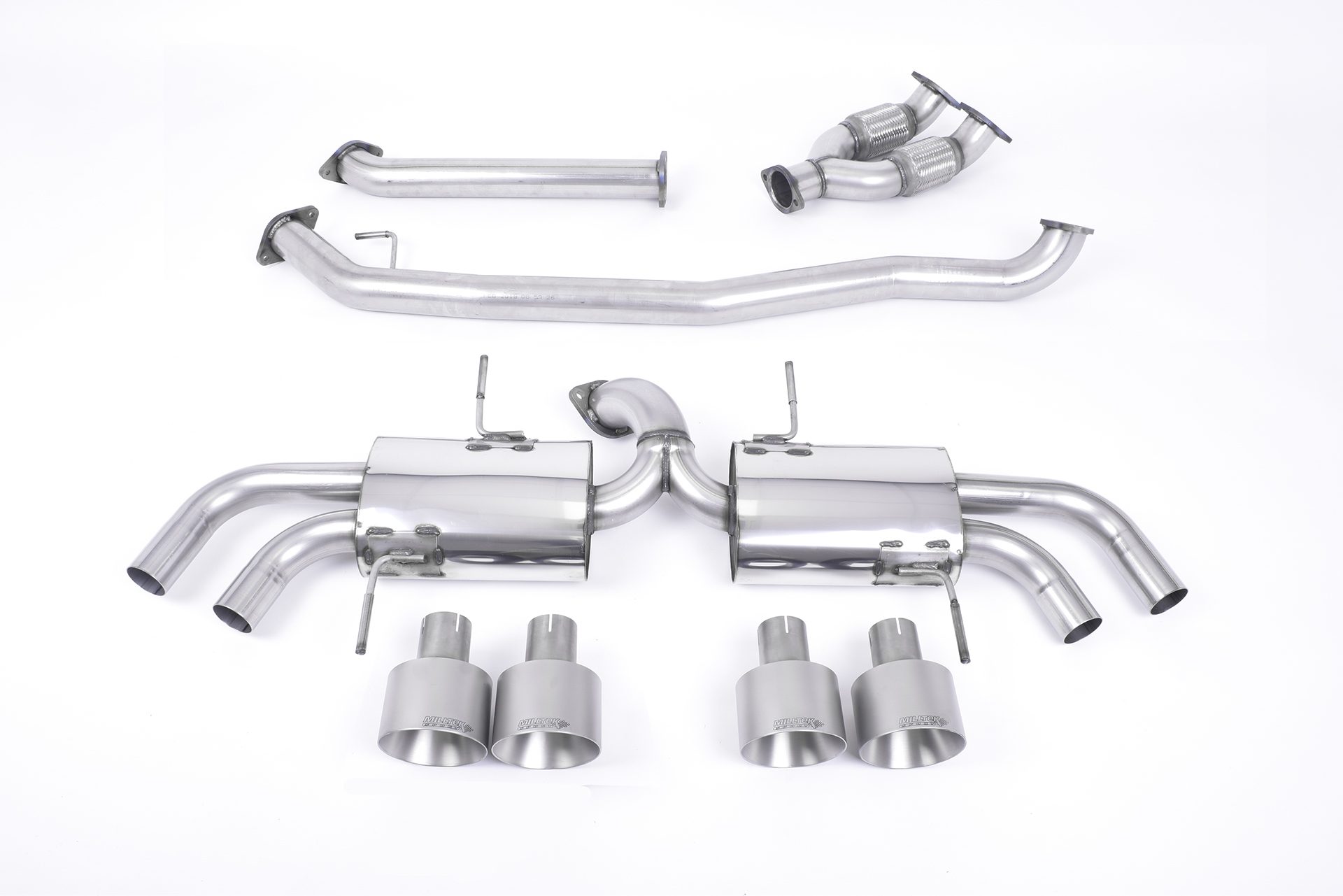 MILLTEK - Sport Exhaust System - Nissan GT R R35 (2009-2015) 1 MILLTEK - Sport Exhaust System - Nissan GT R R35 (2009-2015)
