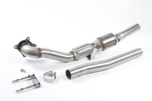 MILLTEK - Sport Downpipe & Sports Cat - Cupra R Golf GTI) (2010-2012)