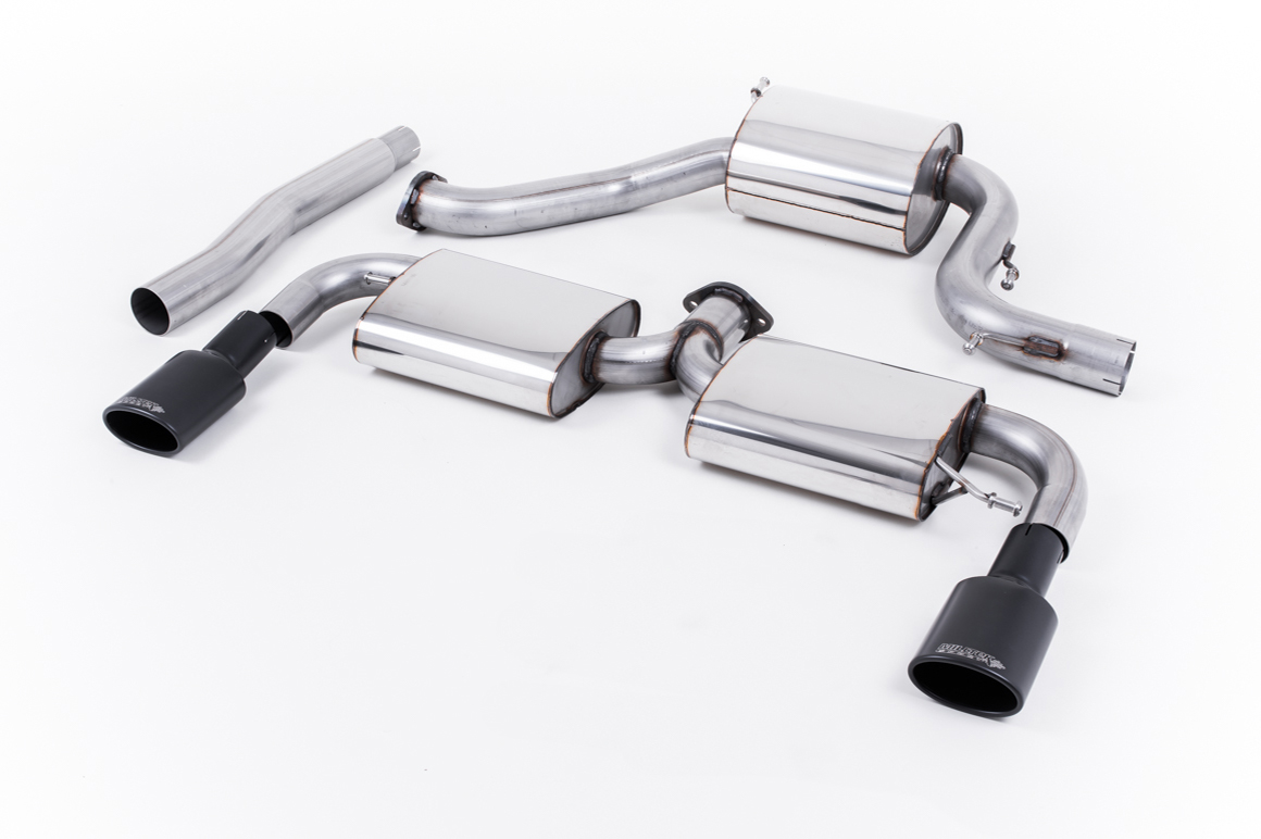 MILLTEK - Sport Exhaust System - Volkswagen Scirocco R (2009-2016) 1 MILLTEK - Sport Exhaust System - Volkswagen Scirocco R (2009-2016)