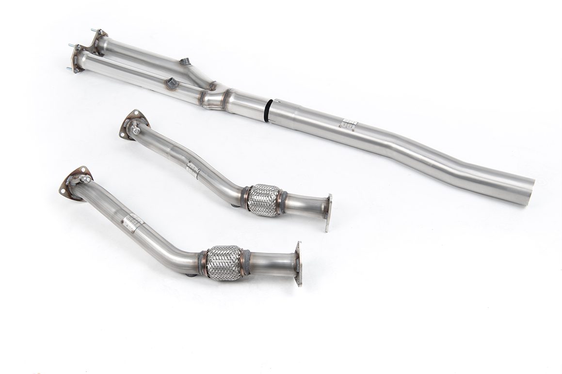 MILLTEK - Sport Downpipe & Sports Cat - VW Golf MK5 R32 (2005-2009) 1 MILLTEK - Sport Downpipe & Sports Cat - VW Golf MK5 R32 (2005-2009)