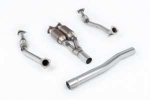 MILLTEK - Sport Downpipe & Sports Cat - VW Golf MK5 R32 (2005-2009)