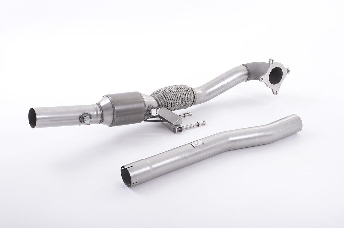 MILLTEK - Sport Downpipe & Sports Cat - VW Golf R Mk6 (2009-2013) 1 MILLTEK - Sport Downpipe & Sports Cat - VW Golf R Mk6 (2009-2013)