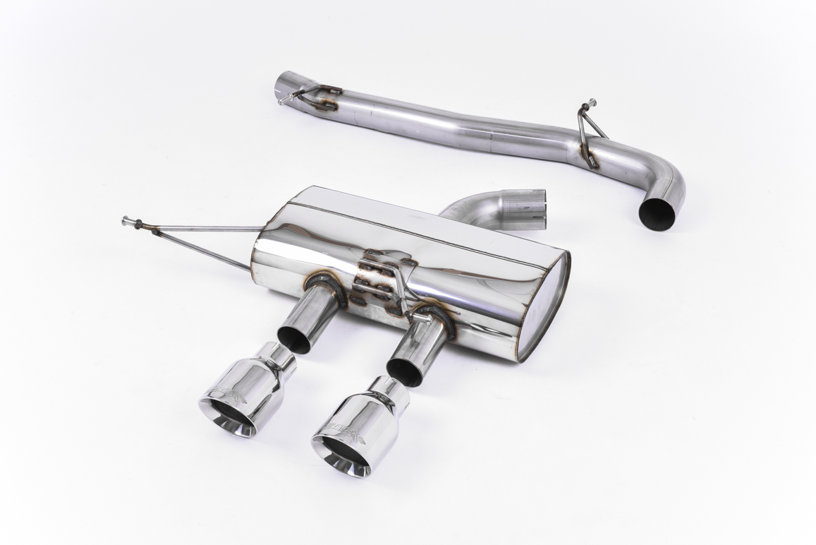 MILLTEK - Sport Exhaust System - VW Golf R Mk6 (2009-2013) 1 MILLTEK - Sport Exhaust System - VW Golf R Mk6 (2009-2013)