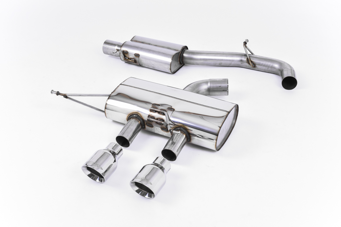 MILLTEK - Sport Exhaust System - VW Golf R Mk6 (2009-2013) 1 MILLTEK - Sport Exhaust System - VW Golf R Mk6 (2009-2013)