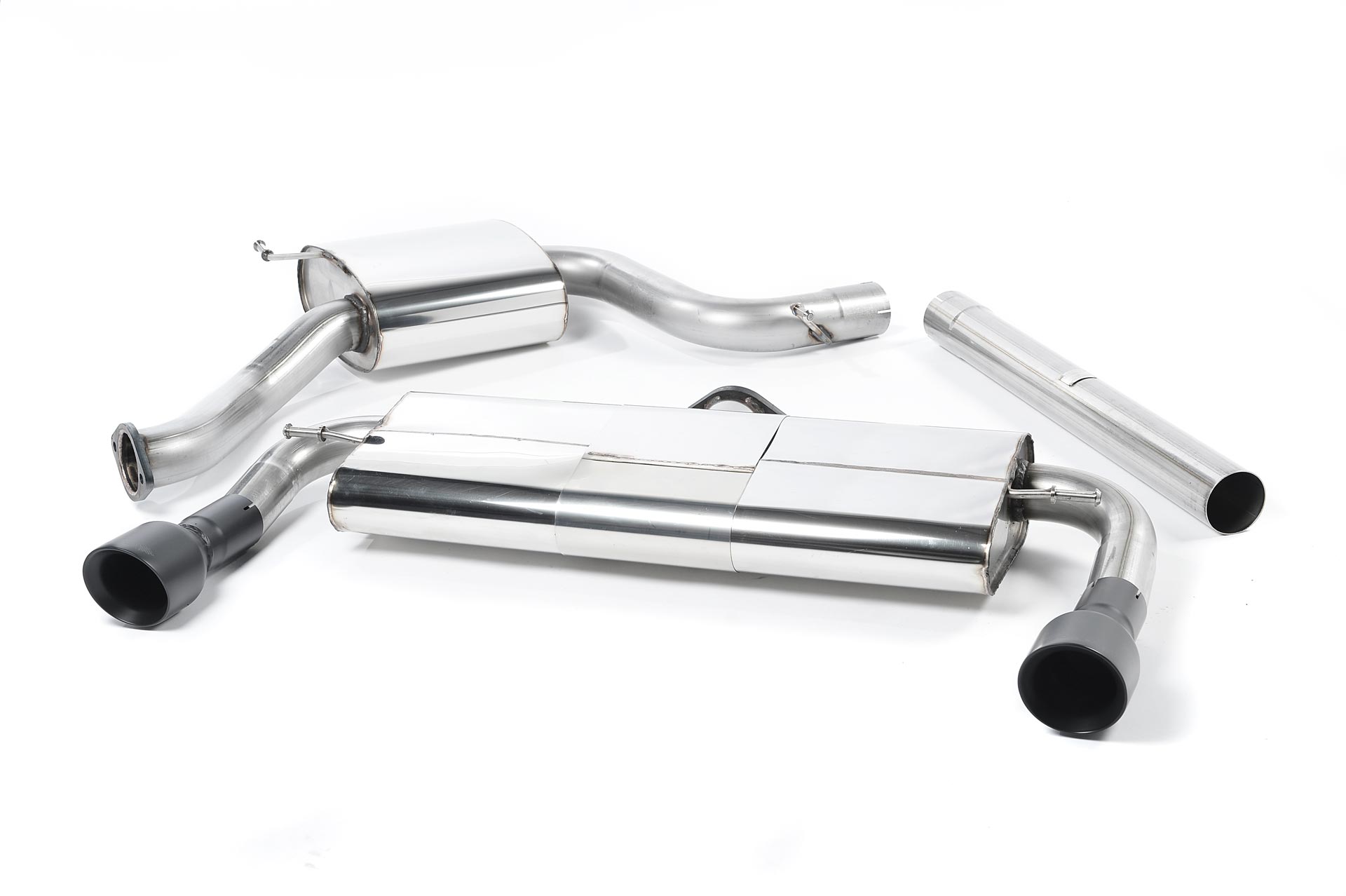 MILLTEK - Sport Exhaust System - VW Golf GTI Mk7 Resonated Cat (2013-2016) 1 MILLTEK - Sport Exhaust System - VW Golf GTI Mk7 Resonated Cat (2013-2016)
