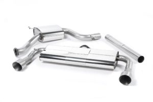 MILLTEK - Sport Exhaust System - VW Golf GTI Mk7 Resonated Cat (2013-2016)