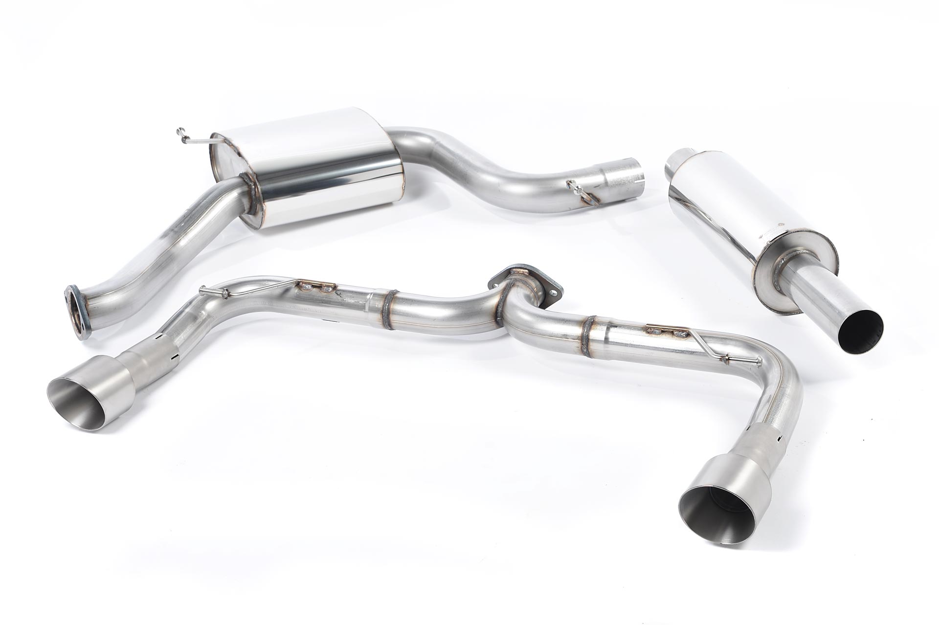 MILLTEK - Sport Exhaust System - VW Golf GTI Mk7 Non Resonated (2013-2016) 1 MILLTEK - Sport Exhaust System - VW Golf GTI Mk7 Non Resonated (2013-2016)