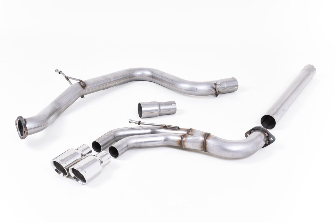 MILLTEK - Sport Exhaust System - VW Golf GTD Mk7 (2013-2016) 1 MILLTEK - Sport Exhaust System - VW Golf GTD Mk7 (2013-2016)