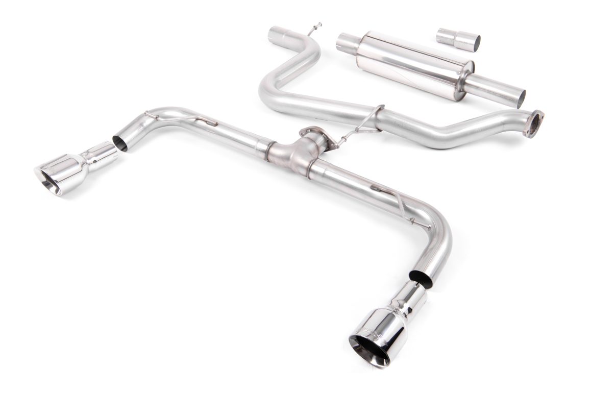 MILLTEK - Sport Exhaust System - VW Golf GTD Mk7 (2013-2016) 1 MILLTEK - Sport Exhaust System - VW Golf GTD Mk7 (2013-2016)