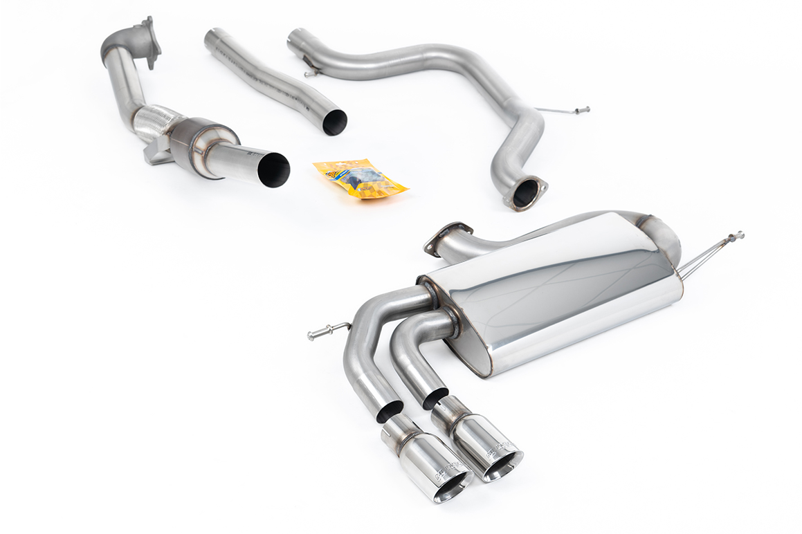 MILLTEK - Sport Exhaust System - VW Golf Mk5 GTi (2004-2009) 1 MILLTEK - Sport Exhaust System - VW Golf Mk5 GTi (2004-2009)