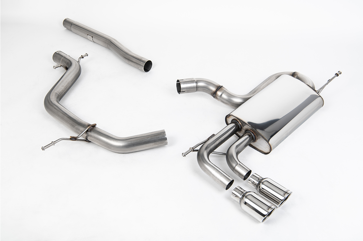MILLTEK - Sport Exhaust System - VW Golf Mk5 GT (2004-2009) 1 MILLTEK - Sport Exhaust System - VW Golf Mk5 GT (2004-2009)