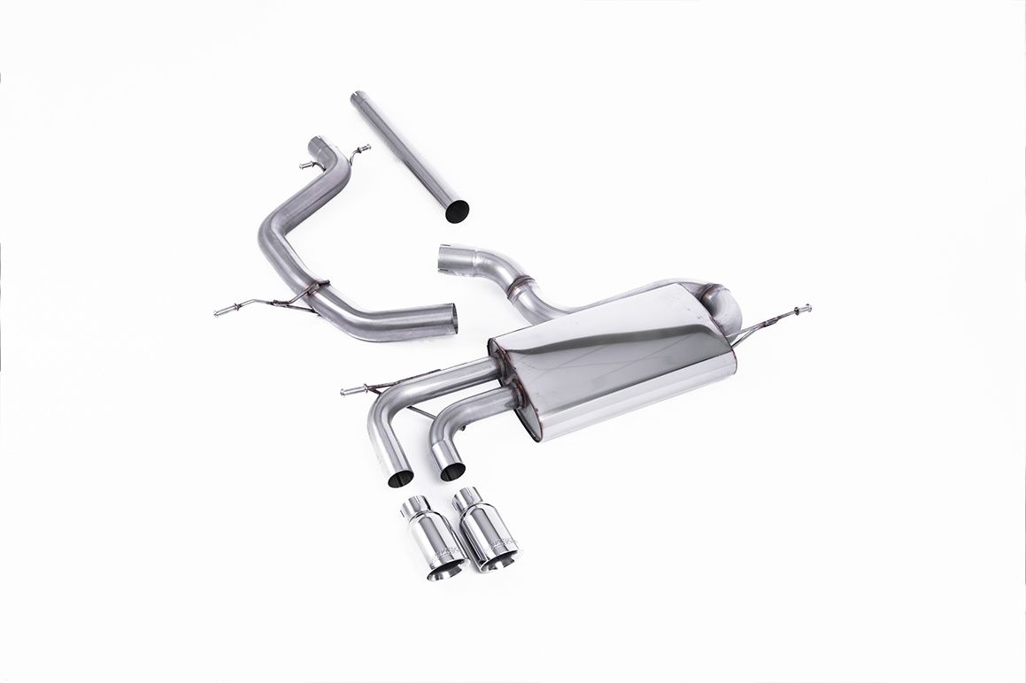 MILLTEK - Sport Exhaust System - VW Golf Mk5 (2004-2009) 1 MILLTEK - Sport Exhaust System - VW Golf Mk5 (2004-2009)