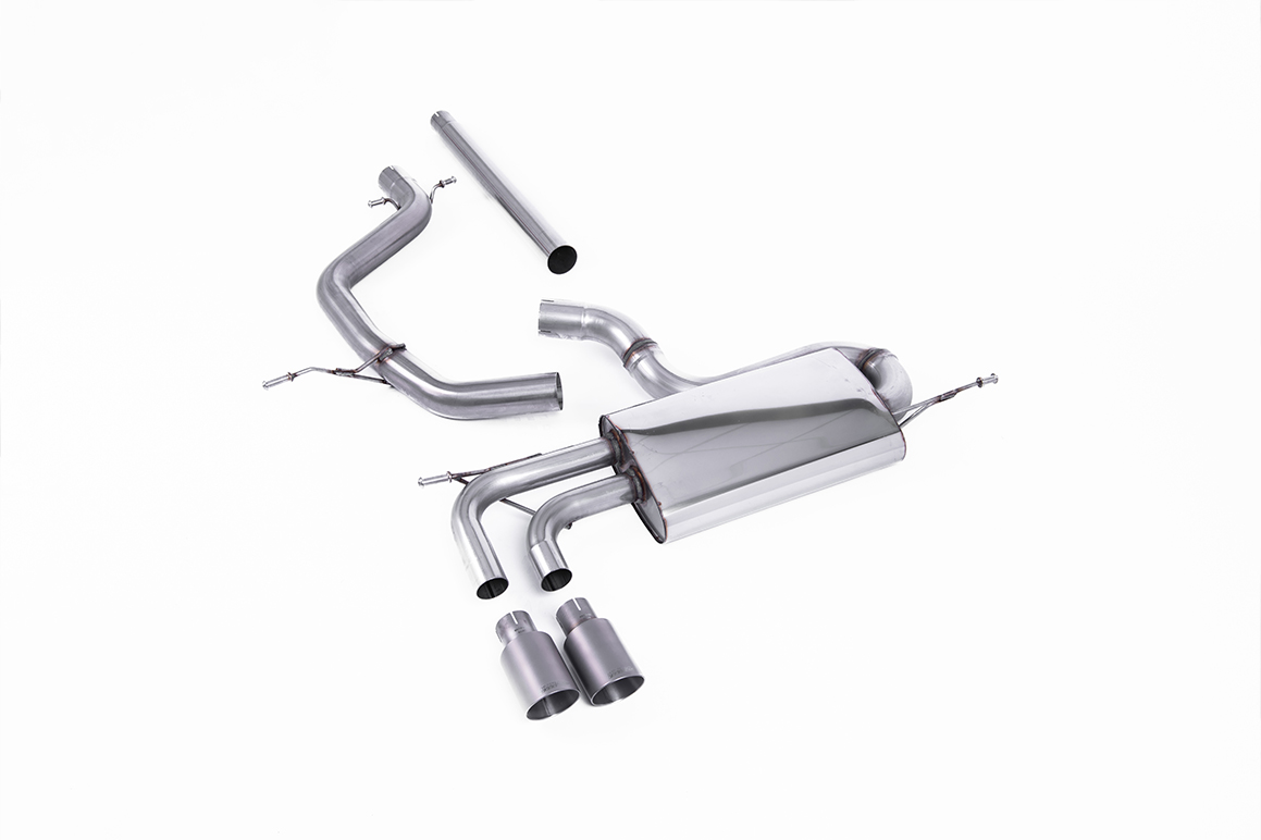 MILLTEK - Sport Exhaust System - VW Golf Mk5 (2004-2009) 1 MILLTEK - Sport Exhaust System - VW Golf Mk5 (2004-2009)