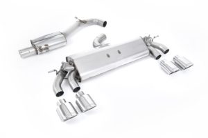 MILLTEK - Sport Exhaust System - Volkswagen Golf Mk7.5 R 76mm (2017-2021)