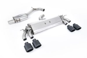 MILLTEK - Sport Exhaust System - Volkswagen Golf Mk7.5 R 76mm (2017-2021)