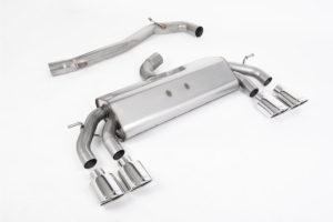MILLTEK - Sport Exhaust System - Volkswagen Golf Mk7.5 R 76mm (2017-2021)