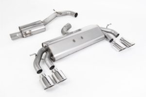 MILLTEK - Sport Exhaust System - Volkswagen Golf Mk7.5 R 76mm (2017-2021)