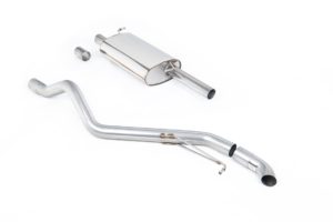 MILLTEK - Sport Exhaust System - Volkswagen Transporter Caravelle T6 SWB (2017)