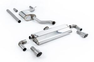 MILLTEK - Sport Exhaust System - Volkswagen Golf Mk7.5 1.5TSI Evo (2017-2021)