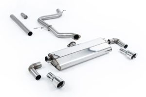 MILLTEK - Sport Exhaust System - Volkswagen Golf Mk7.5 1.5TSI Evo (2017-2021)