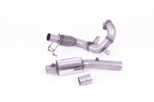 MILLTEK - Sport Downpipe & Sports Cat - Volkswagen Polo GTI GPF OPF (2019-2021)