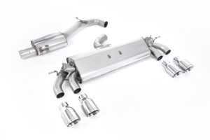 MILLTEK - Sport Exhaust System - Volkswagen Golf Mk7.5 R 76mm (2017-2021)