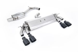 MILLTEK - Sport Exhaust System - Volkswagen Golf Mk7.5 R 76mm (2017-2021)
