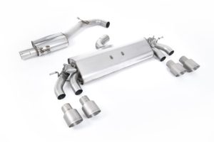MILLTEK - Sport Exhaust System - Volkswagen Golf Mk7.5 R 76mm (2017-2021)