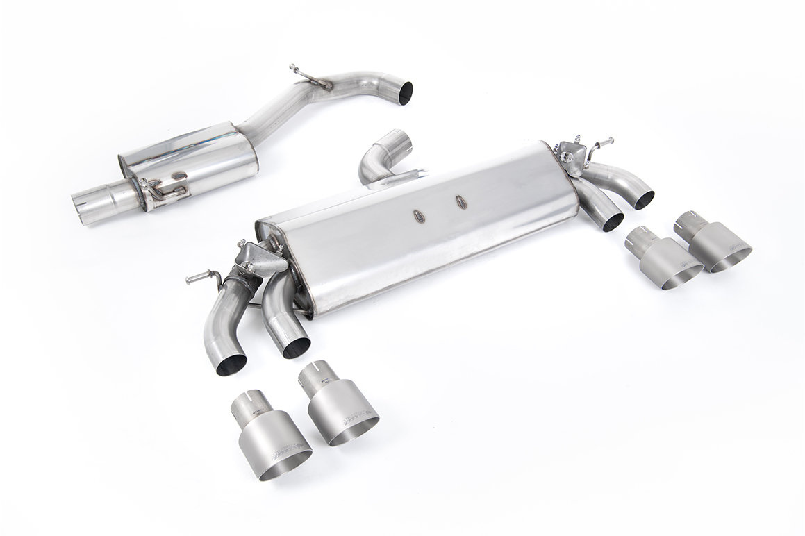 MILLTEK - Sport Exhaust System - Volkswagen Golf Mk7.5 R 76mm (2017-2021) 1 MILLTEK - Sport Exhaust System - Volkswagen Golf Mk7.5 R 76mm (2017-2021)