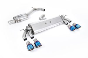 MILLTEK - Sport Exhaust System - Volkswagen Golf Mk7.5 R 76mm (2017-2021)