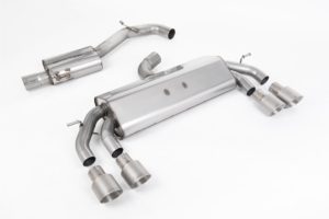 MILLTEK - Sport Exhaust System - Volkswagen Golf Mk7.5 R 76mm (2017-2021)