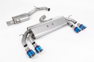 MILLTEK - Sport Exhaust System - Volkswagen Golf Mk7.5 R 76mm (2017-2021)