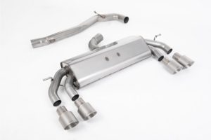 MILLTEK - Sport Exhaust System - Volkswagen Golf Mk7.5 R 76mm (2017-2021)