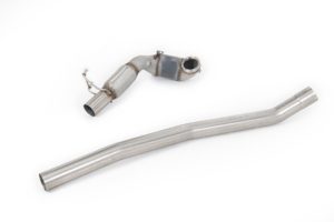 MILLTEK - Sport Downpipe & Sports Cat - VW Golf R Mk7) (2014-2016)