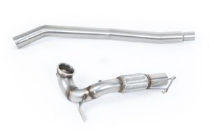 MILLTEK - Sport Downpipe & Sports Cat - VW Golf R Mk7.5) (2017-2021)