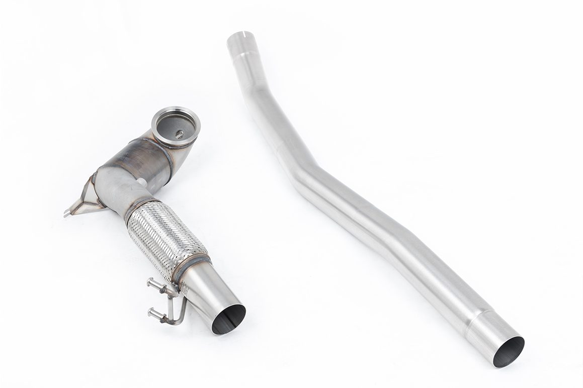 MILLTEK - Sport Downpipe & Sports Cat - Volkswagen Arteon 2.0TSI and Later (2022) 1 MILLTEK - Sport Downpipe & Sports Cat - Volkswagen Arteon 2.0TSI and Later (2022)