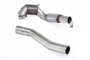 MILLTEK - Sport Downpipe & Sports Cat - VW Golf GTI Mk8 (2021-2024)