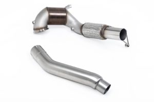 MILLTEK - Sport Downpipe & Sports Cat - VW Golf GTI Mk8 (2021-2024)